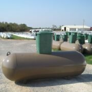1,000 Gallon Below Ground Propane Tank with Riser