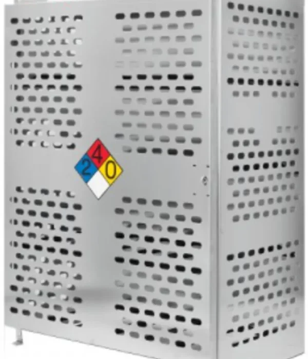 12-Hold Aluminum 33.5# Forklift Cage