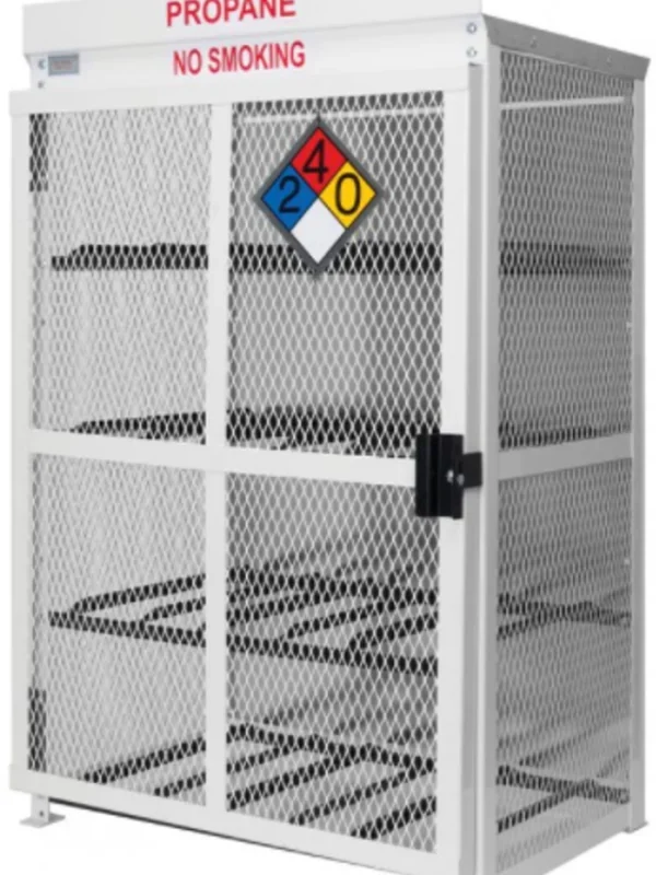 12-Hold Steel 33.5# Forklift Cage