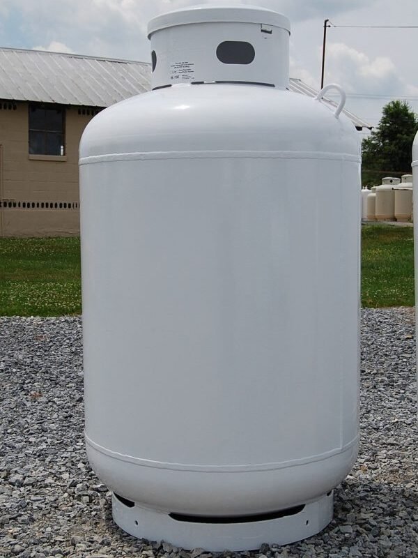 120 Gallon Vertical Propane Tank – ASME