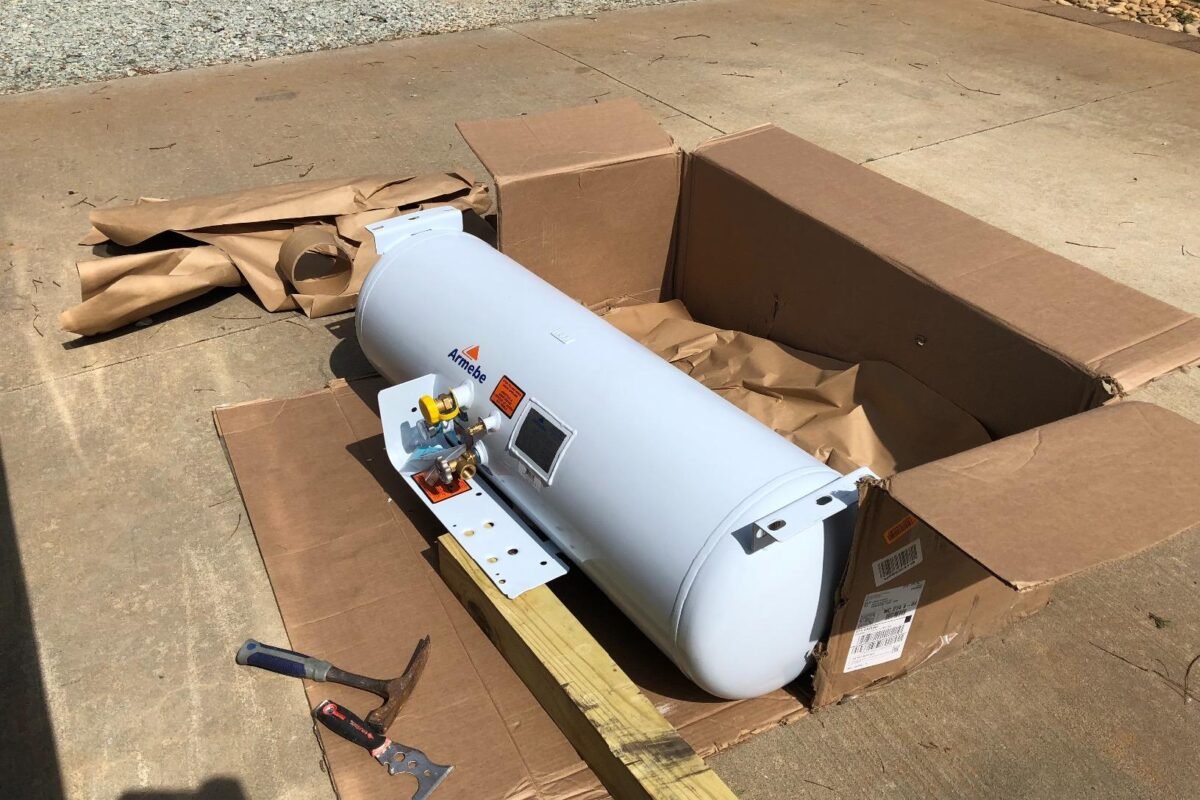 29.3 Gallon Horizontal Propane Tanks Cylinder